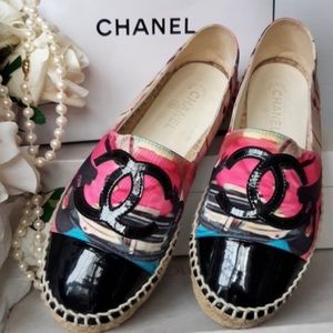 Chanel Pink Espadrilles size 39. Worn Once. Absolutely gorgeous! Sold out